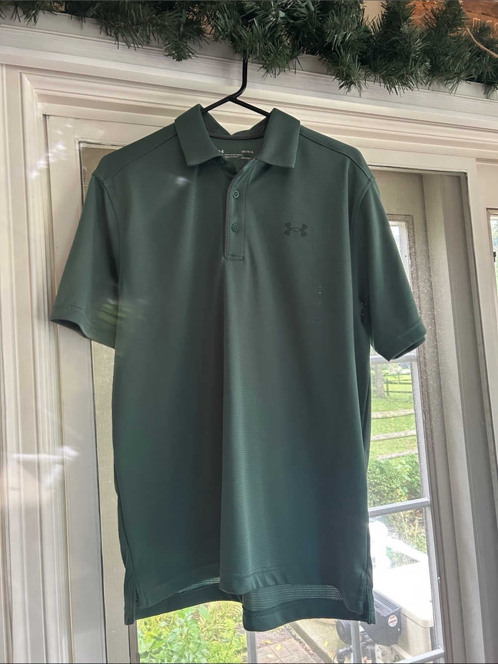 Under Armour Men’s Deep Green Performance Polo